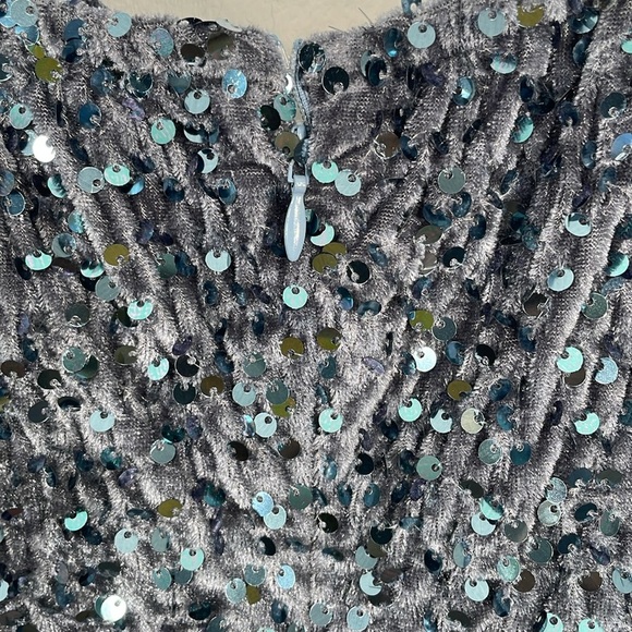 Baltic Born Emeris Sequin Gown Sz S - Picture 7 of 9